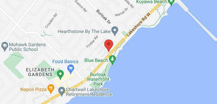map of #2 -5475 LAKESHORE RD